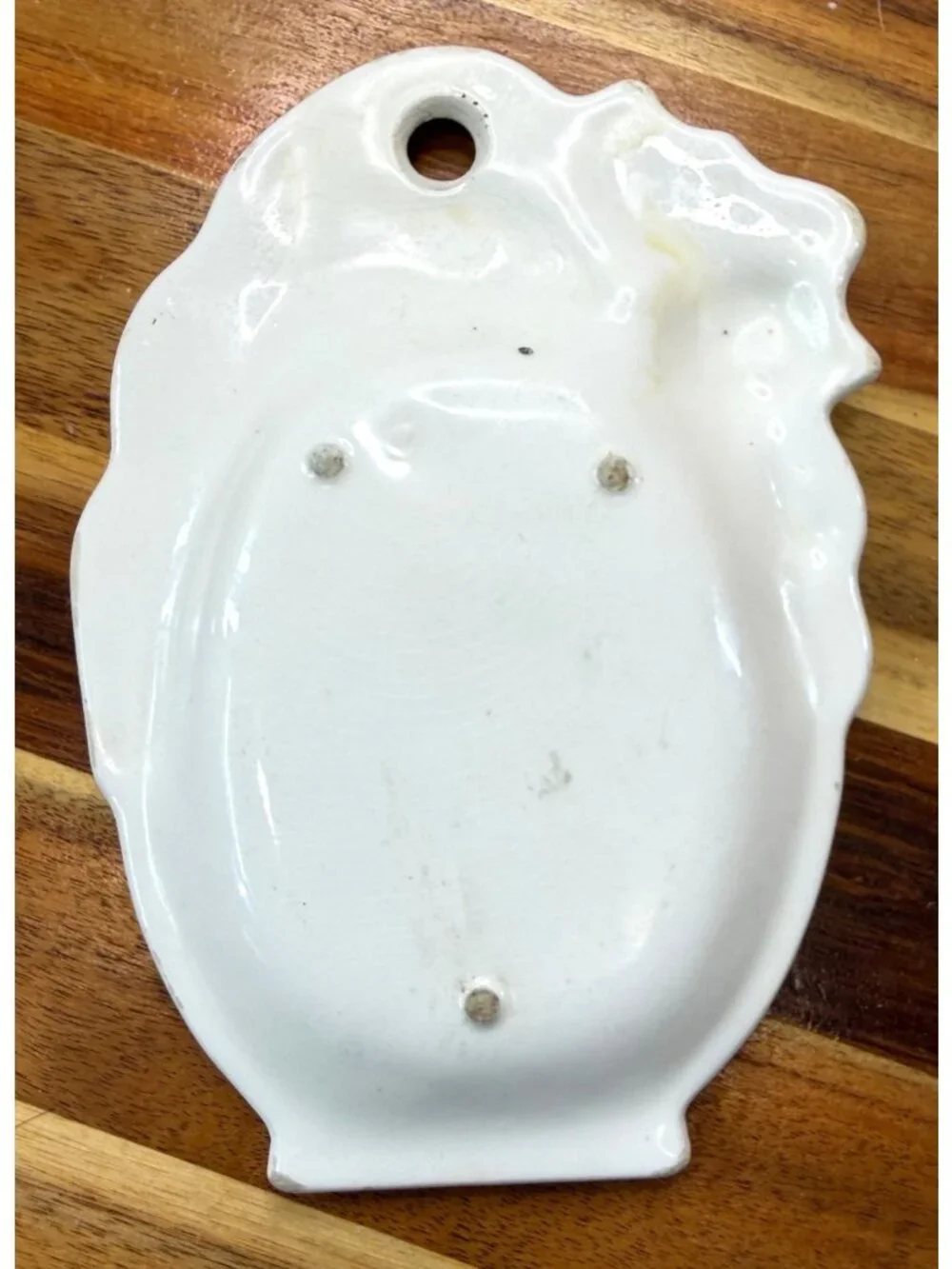 Vintage Knott's Berry Farm Ceramic Rooster Spoon Rest/wall plaque